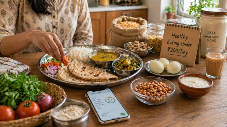 How to Eat Healthy on a Budget in India — Complete Nutrition on Rs 200 Per Day