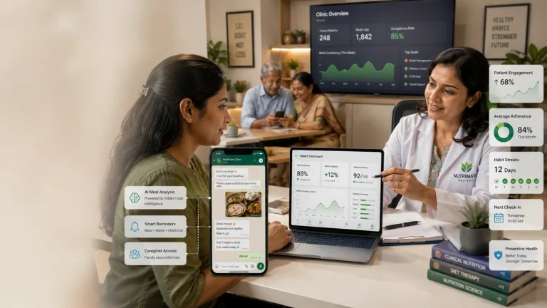 Best Nutrition Tracking Software for Clinics in India (What Actually Improves Patient Compliance)
