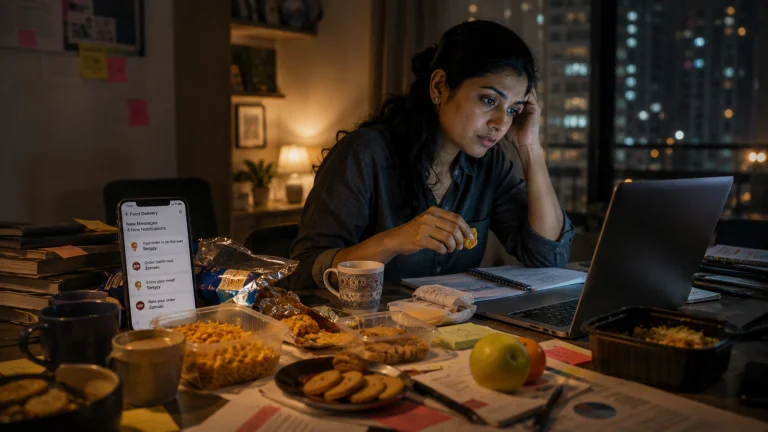 How Stress Eating India Actually Works (And Why Most Indians Miss It)