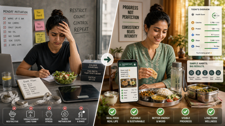 How to Stay Healthy Without Dieting (Indian Lifestyle Approach)