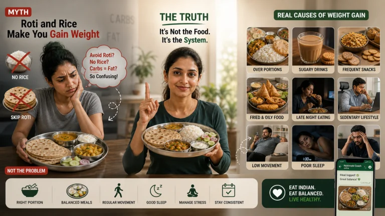 Roti and Rice Don’t Make You Gain Weight – Here’s What Does
