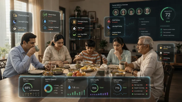 The Real Cost of Not Knowing What Your Family Eats Daily | family meal tracking India