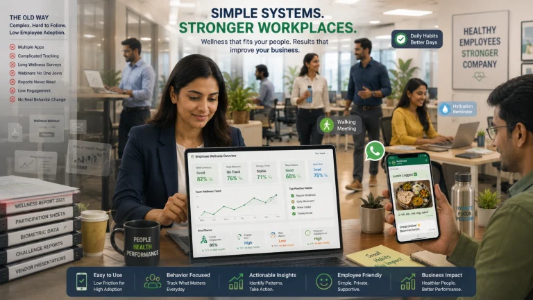 Corporate Wellness Tools India: How to Build a Simple Corporate Wellness System That Employees Actually Use